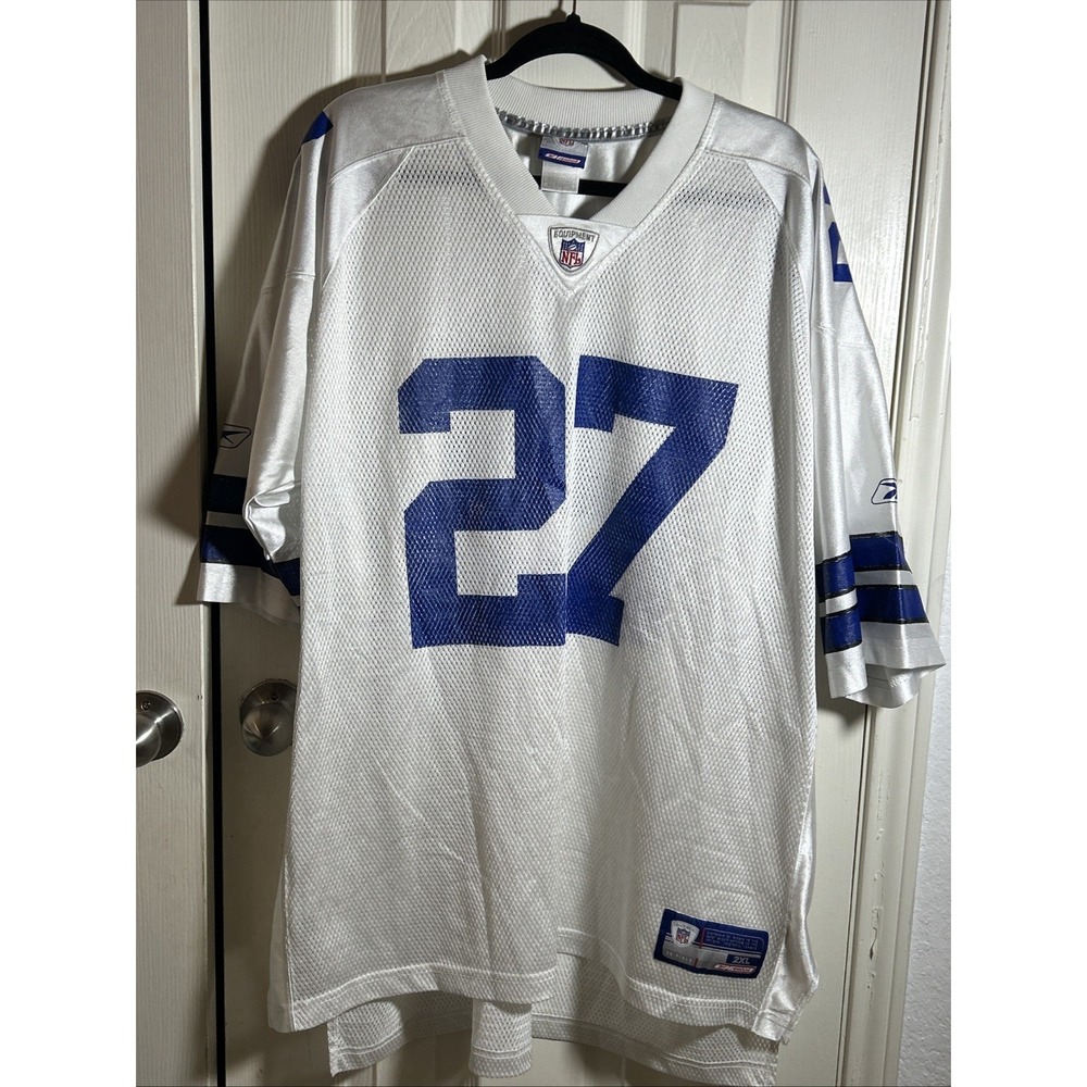 Vintage Reebok Dallas Cowboys Eddie George Jersey Men's XXL #27 NFL